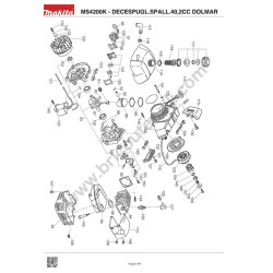 Dolmar Brusch Cutter MS4200K Parts Diagram - 1