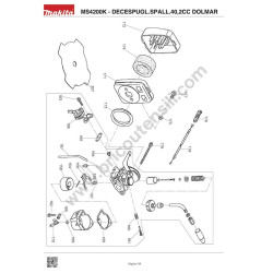 Dolmar Brusch Cutter MS4200K Parts Diagram - 2