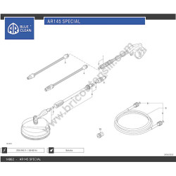 Tubo per Idropulitrice Annovi & Reverberi Blu Clean 142