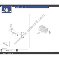 Michelin Pressure Washer MPX200HDK Parts Diagram - 5