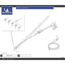 Michelin Pressure Washer MPX200HDK Parts Diagram - 6