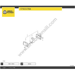 AR Idropulitrice 171K X-TRA Esploso Ricambi - 2