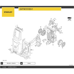 Stanley Idropulitrice SXPW22DSS-E Esploso Ricambi