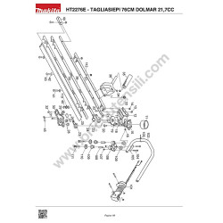 Dolmar Tagliasiepi HT2276E Ricambi