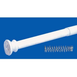 Extensible shower curtain frame