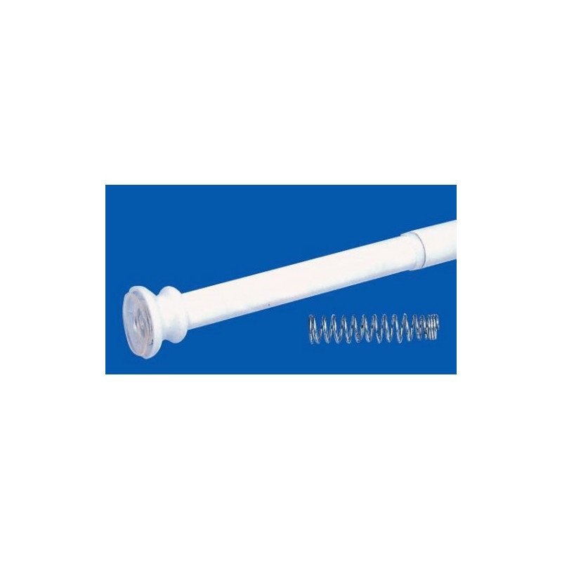 Extensible shower curtain frame