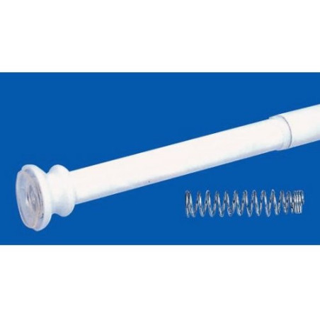 Extensible shower curtain frame