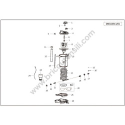 Lavor Pressure Cleaner XTR-R 1007 Parts Drawing - 4