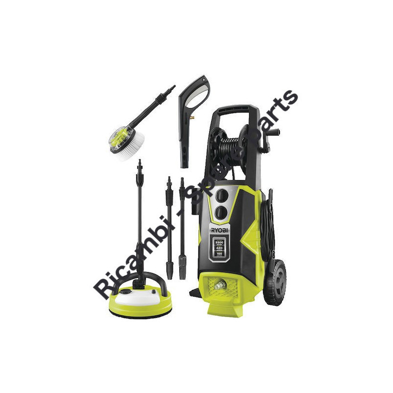 RYOBI RPW150XRB Idropuitrice Ricambi