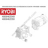 RYOBI RPW150XRB Pressure Washer Parts Drawing - 1