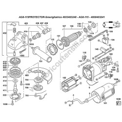 AEG BS18SBL2-202C Trapano Avvitatore IN2 Ricambi