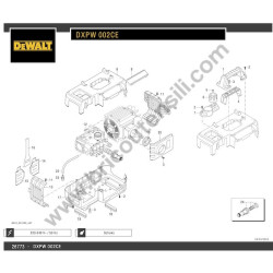 DeWalt Idropulitrice DXPW002CE Esploso Ricambi