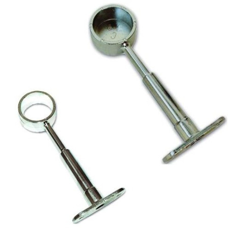 Zama alloy round tube bracket for cupboard for ceiling