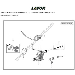 Lavor Pressure Cleaner CRUISER PRO 140 Parts Drawing - 4