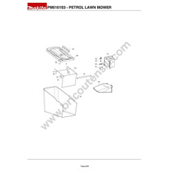 Dolmar Rasaerba PM5101S3 Esploso Ricambi - 3