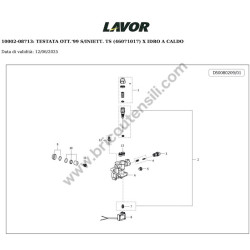 Lavor Pressure Cleaner NPX4 1310 M Parts Drawing - 8