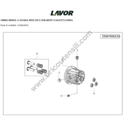 Lavor Idropulitrice NPX4 1310 M Esploso Ricambi - 9