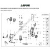 Lavor Pressure Cleaner LVR4 PLUS 160 Parts Drawing