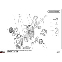 Lavor Idropulitrice SKIPPER 19 Esploso Ricambi - 1