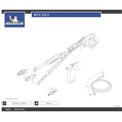 Ricambi Michelin per Idropulitrici PW 1300 B