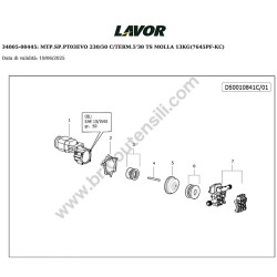 Pistola S’09C 6.001.0073 con Attacco Rapido per idropulitrici Lavor