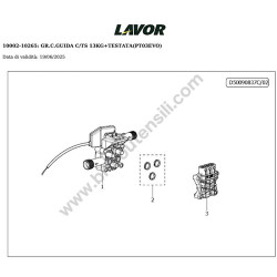 Lavor Idropulitrice NINJA 120 Esploso Ricambi - 2