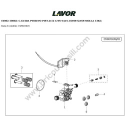 Lavor Idropulitrice NINJA 120 Esploso Ricambi - 3