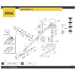 Stanley Fatmax Pressure Washer SXFPW30IP-E Parts Drawing - 2