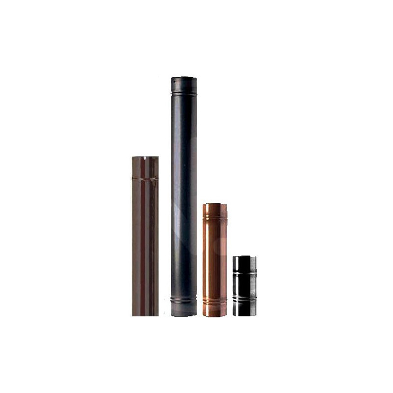 Tubo smaltato per stufe a legna