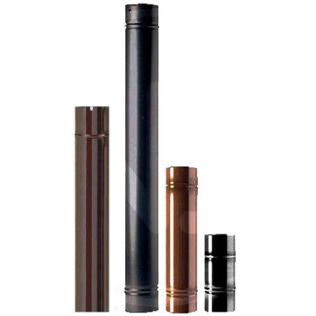 Brown pipe for stoves