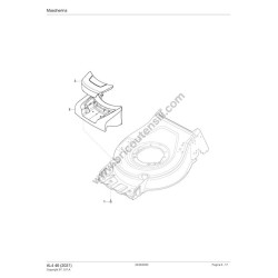 Alpina Lawnmower AL4 46 Parts Drawing - 2
