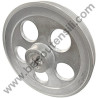 ABAC Pulley Kit D160-1A-24 Aluminium - 1