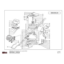 FASA Pressure Cleaner KAPPA Parts Drawing - 2