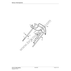 Alpina Lawnmower AL5 51 SAQ Parts Drawing - 4
