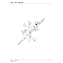 Alpina Lawnmower AL5 51 SAQ Parts Drawing - 10