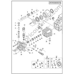 Lavor Sanitization Cart CRL 50 MISTING Parts Drawing - 2