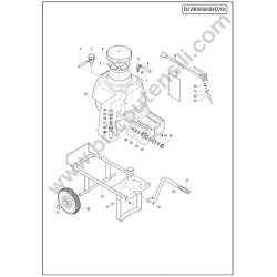 Lavor Carrello CRL 50 MISTING Esploso Ricambi - 3