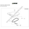 Lavor Floor Scrubber Drier L5 50B CBT Parts Drawing - 3