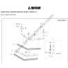Lavor Floor Scrubber Drier L5 50B CBT Parts Drawing - 4