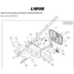 Lavor Lavasciuga Pavimenti L5 50B CBT Esploso Ricambi - 11