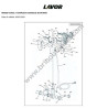 Lavor Esploso Ricambi per Spazzatrice SDM-R 53G - 2