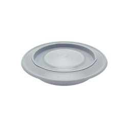 Rosone in lamiera verniciata bianca