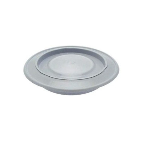 Rose window for pipes with cover