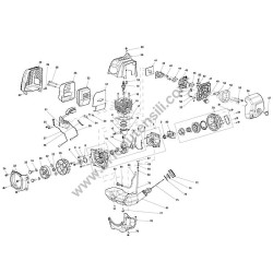 Esploso Ricambi Hitachi per Decespugliatore CG31EBS-CG40EAS