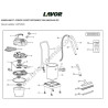 Lavor Vacum Cleaner WINDY 165PF WET&DRY Parts Drawing