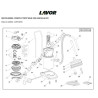 Lavor Vacum Cleaner WINDY 278PF W&D Parts Drawing