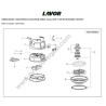 Lavor LX278F W&D Parts Drawing - 1