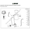 Lavor SP278F W&D Parts Drawing
