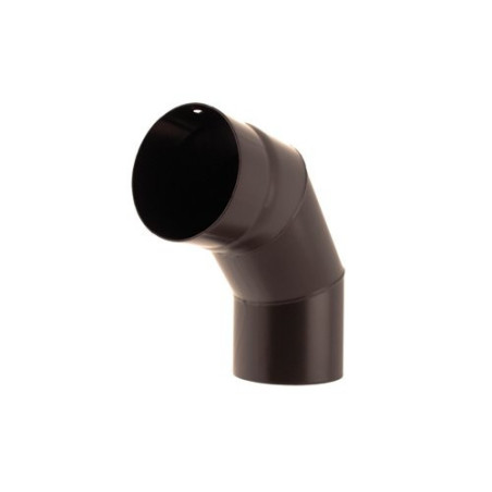 Heavy duty steel pipe with a bend for Wood stoves