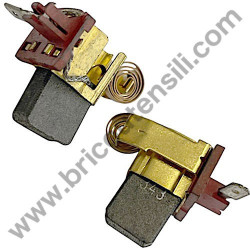 Metabo WEV 17-125 Quick Brush Pair + Brusholder